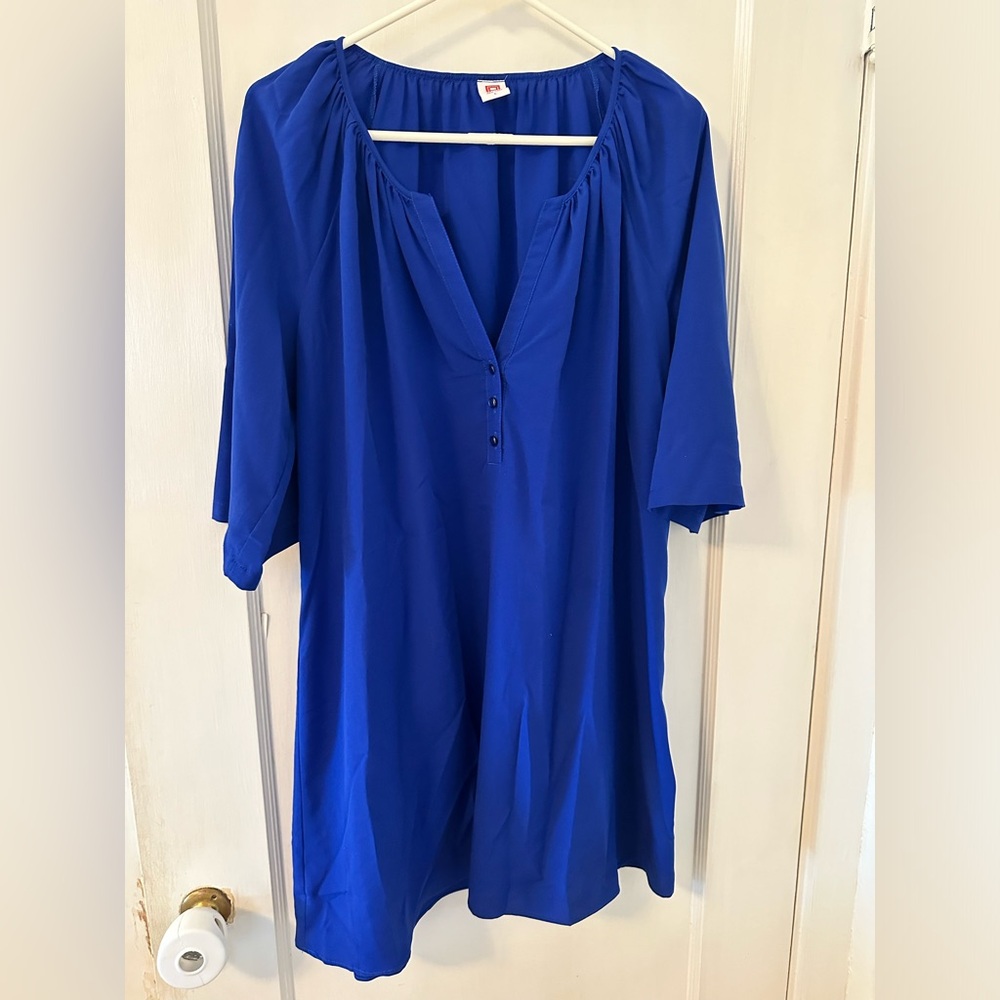 A NEW YORK Royal Blue Dress L
